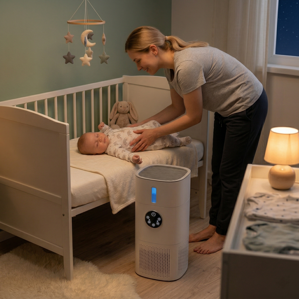 Purificateur d'air chambre à coucher : silencieux et efficace la nuit